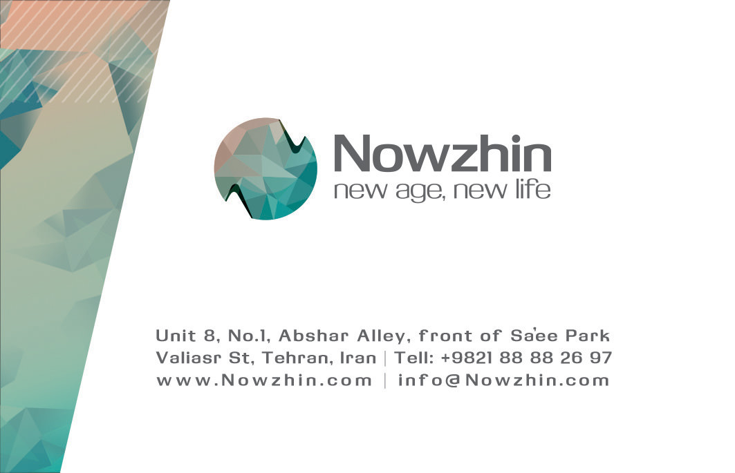 Nowzhin - UX/UI and Branding Designed by Mobin Bahrami — BMDX